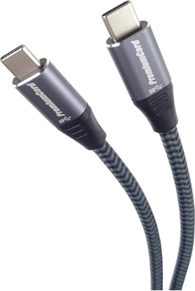 Picture of Kabel USB PremiumCord USB-C - USB-C 1.5 m Czarny (ku31ct15)