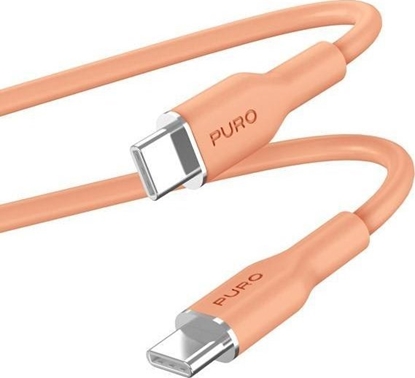Picture of Kabel USB Puro USB-C - USB-C 1.5 m Pomaraczowy (PUR674)