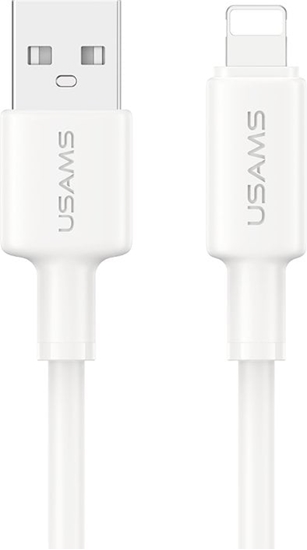 Изображение Kabel USB Usams USB-A - Lightning 1 m Biay (SJ762USB01)