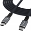 Picture of Kabel USB Wozinsky USB-C - USB-C 1 m Czarny (5907769376740)