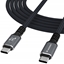 Picture of Kabel USB Wozinsky USB-C - USB-C 2 m Czarny (5907769376726)