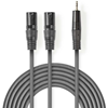 Picture of Kabelis Nedis 2x XLR M - 3.5mm M 1.5m