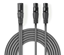 Изображение Kabelis Nedis XLR M - 2x XLR F 1.5m
