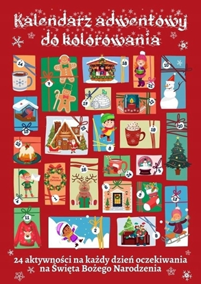 Picture of Kalendarz adwentowy Kalendarz adwentowy do kolorowania