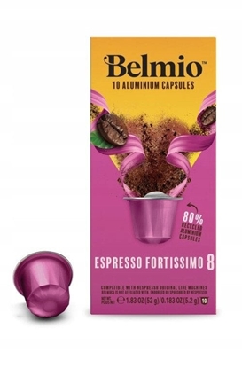 Изображение Kapsuki do Nespresso Belmio Espresso Fortissimo 10 sztuk
