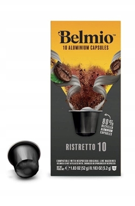 Изображение Kapsuki do Nespresso Belmio Espresso Ristretto 10 sztuk