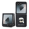 Picture of Karl Lagerfeld - Karl Lagerfeld PU Saffiano Monogram Karl Head Case for Samsung Galaxy Z Flip 6 Black