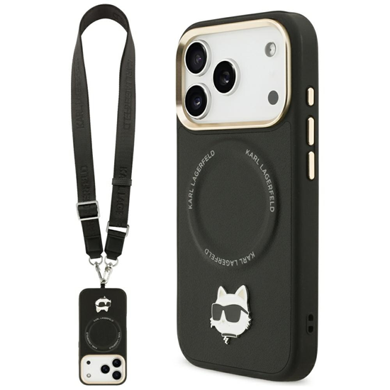 Picture of Karl Lagerfeld Big Strap Choupette Metal Logo MagS