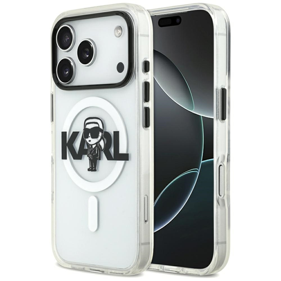 Изображение Karl Lagerfeld IML Karl Sketch Logo MagSafe Case f