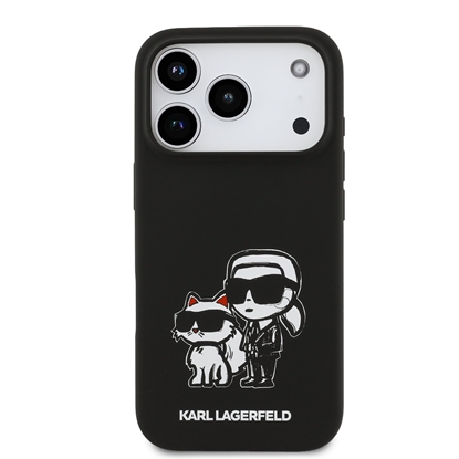 Изображение Karl Lagerfeld Liquid Silicone K&CH Sketch MagSafe Case for Apple iPhone 17 Pro