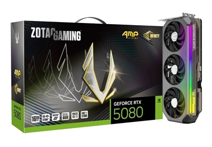Изображение Zotac RTX 5080 AMP Extreme Infinity     16GB GDDR7 HDMI 3xDP