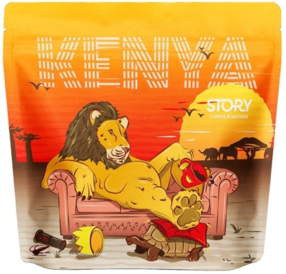 Picture of Kawa ziarnista Story Kenya Rungeto FSC KII 250g
