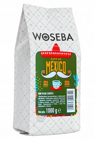 Picture of Kawa ziarnista Woseba Cafe de Mexico 1 kg