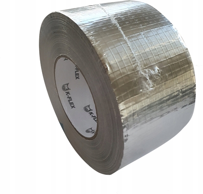 Picture of K-flex Tama zbrojona K-FLEX® ALU AR CW - 25 µm x 75 mm x 50 m 850NR020008