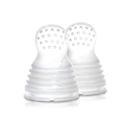 Изображение Kidsme Food Feeder Plus patentēts silikona uzgalis, XL izmērs (2 gab.), no 6 mēn.