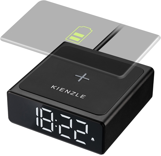 Picture of KIENZLE Digital Alarm Clock with wireless charging station