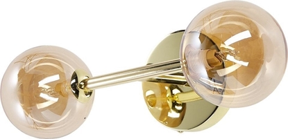 Attēls no Kinkiet Beliani Lampa cienna 2-punktowa zota RAMIS