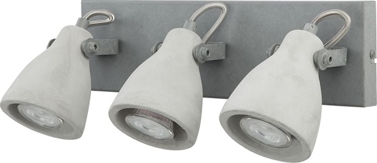 Picture of Kinkiet Beliani Lampa cienna 3-punktowa betonowa szara MISTAGO