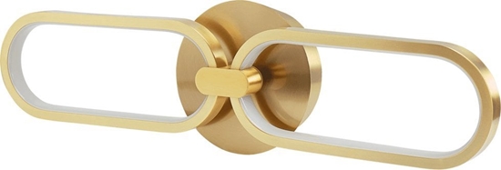 Picture of Kinkiet Beliani Lampa cienna LED metalowa zota KRANG