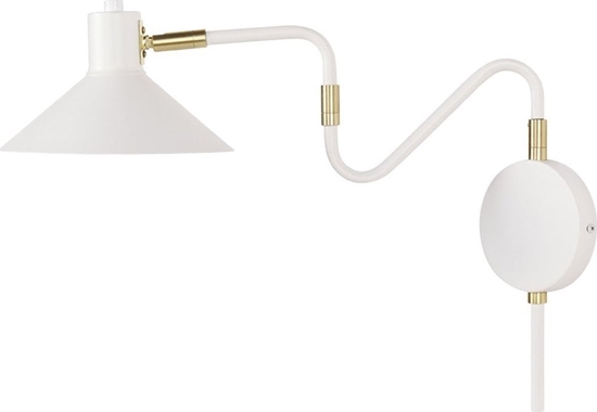 Picture of Kinkiet Beliani Lampa cienna metalowa biaa BALIEM