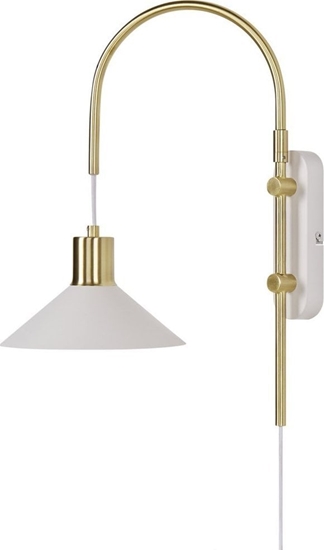 Picture of Kinkiet Beliani Lampa cienna metalowa biaa SISSA