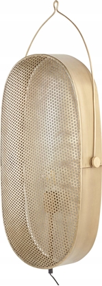 Attēls no Kinkiet Beliani Lampa cienna metalowa mosina KUNTHI