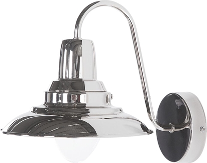 Attēls no Kinkiet Beliani Lampa cienna metalowa srebrna LUZA