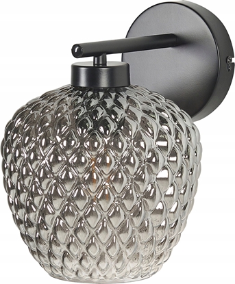 Attēls no Kinkiet Beliani Lampa cienna metalowa szara SHERRY