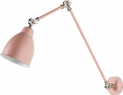 Attēls no Kinkiet Beliani Lampa cienna pastelowy ró MISSISSIPPI