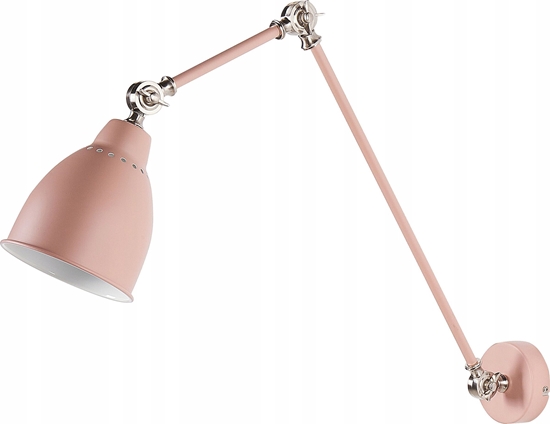 Picture of Kinkiet Beliani Lampa cienna pastelowy ró MISSISSIPPI