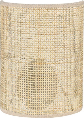 Attēls no Kinkiet Beliani Lampa cienna rattanowa naturalna DEMITRIE!