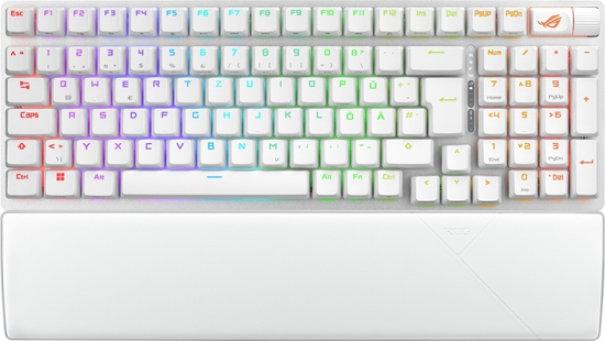 Изображение Klawiatura Asus Keyboard Asus ROG Strix Scope II 96 Wireless White