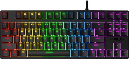 Attēls no Klawiatura Krux Atax RGB TKL Outemu Red (KRX0043)