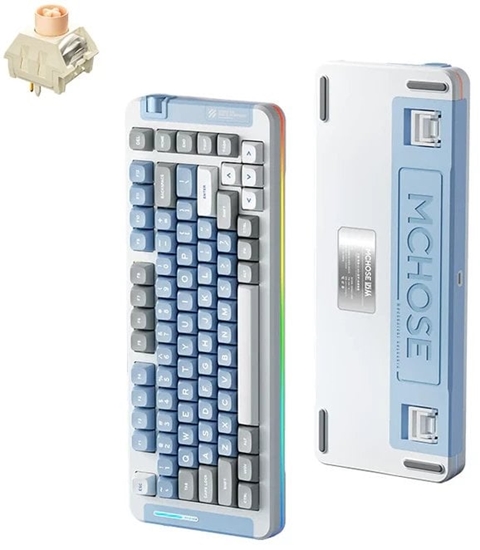 Picture of Klawiatura MCHOSE MC-X75 Icy Creamsicle (MC-X75)