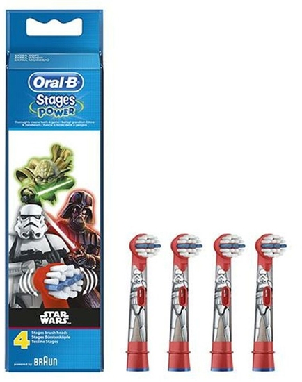 Picture of Kocówka do Elektronicznej Szczoteczki do Zbów Oral-B EB10 4 FFS STAR WARS