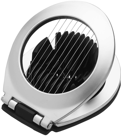 Picture of Krajalnica do jajek jajka pieczarek pomidorów metalowa 2W1 plastry wiartki BRUNBESTE BB-3210