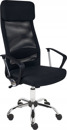 Picture of Krzeso biurowe Beliani Fotel biurowy Czarny PIONEER II
