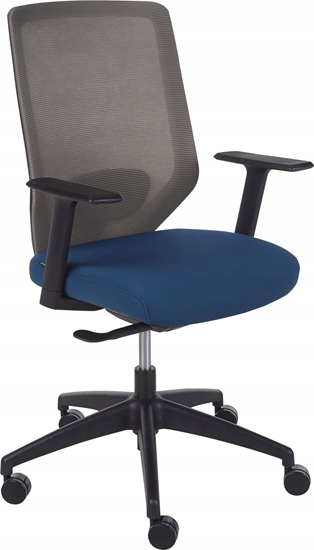 Изображение Krzeso biurowe Beliani Fotel biurowy Niebieski VIRTUOSO