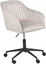 Изображение Krzeso biurowe Beliani Krzeso biurowe regulowane welurowe beowoszare VENICE