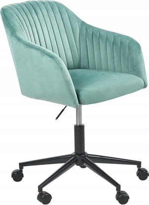 Attēls no Krzeso biurowe Beliani Krzeso biurowe regulowane welurowe zielone VENICE