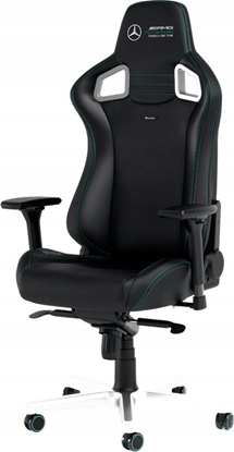 Attēls no Krzeso biurowe Noblechairs aidim kd Noblechairs EPIC Mercedes-AMG Petronas Formula One Team - 2021 Edition Vinyl/PU hybrid leather Gaming Chair