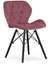 Изображение Krzeso LAGO Aksamit - ciemny ró / nogi czarne x 1