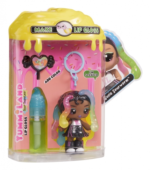 Picture of Lalka Yummiland Lip Gloss Sour, Sasha Sourworms