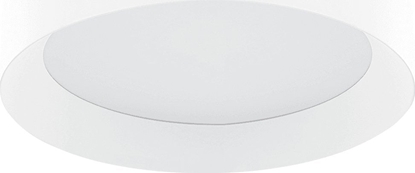 Picture of Lampa sufitowa Beliani Lampa sufitowa LED metalowa biaa LOEI