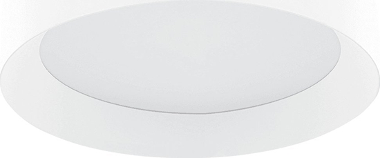 Picture of Lampa sufitowa Beliani Lampa sufitowa LED metalowa biaa LOEI