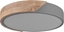 Изображение Lampa sufitowa Beliani Lampa sufitowa LED metalowa szara z jasnym drewnem PATTANI!
