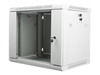 Picture of Lanberg Rack Wandschrank 19" 9U/600X450 Glastür grau