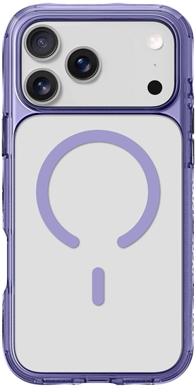 Picture of LAUT CRYSTAL MATTER pokrowiec na telefon komórkowy 16 cm (6.3") Fioletowy, Przezroczysty