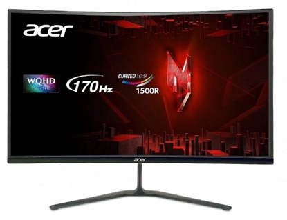 Attēls no LCD Monitor|ACER|Gaming|Panel VA|2560x1440|16:9|1 ms|Speakers|Colour Black|UM.HE0EE.202