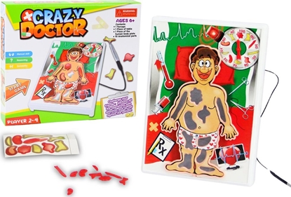 Picture of LeanToys Gra Zrcznociowa Szalony Doktor Chirurg Operacja LEAN Toys